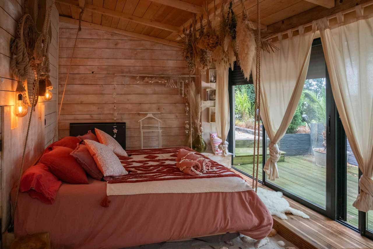 cabane sand chambre romantique