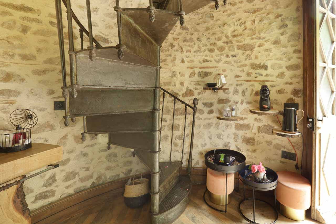 escalier tournant