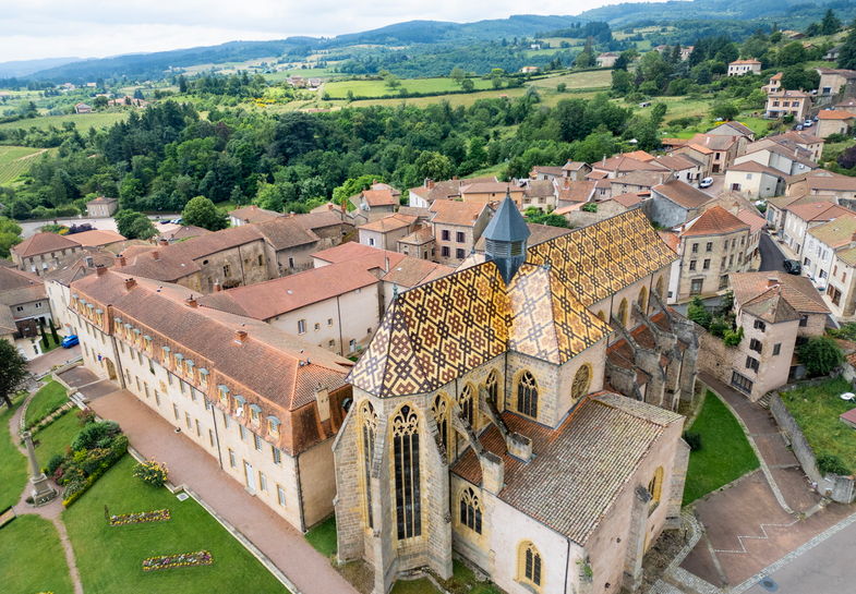 roanne tourisme ambierle drone prieure
