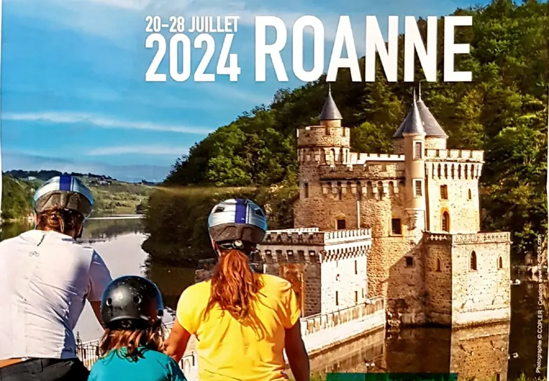 Roanne à vélo